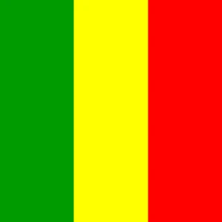 Flag of the Republic of Mali [Square Flag]