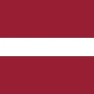 Flag of the Republic of Latvia [Square Flag]