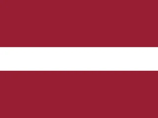 Flag of the LV Republic of Latvia 