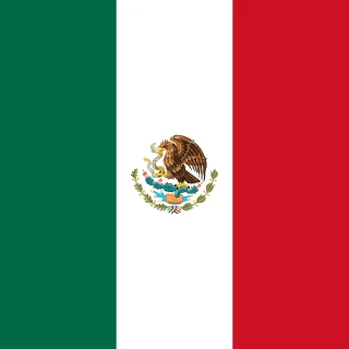 Flag of the United Mexican States [Square Flag]
