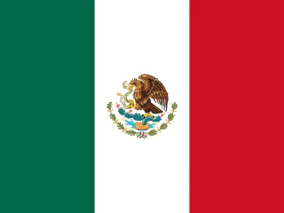 Flag of the MX United Mexican States 