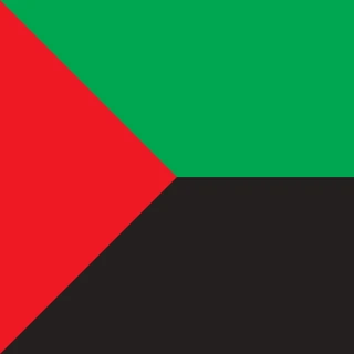 Flag of the Martinique [Square Flag]