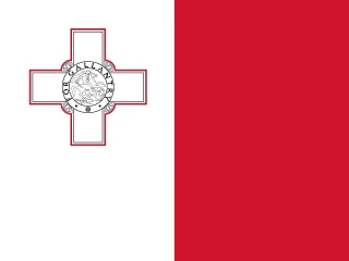 Flag of the MT Republic of Malta 