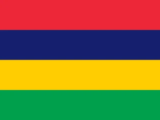 Flag of the MU Republic of Mauritius 