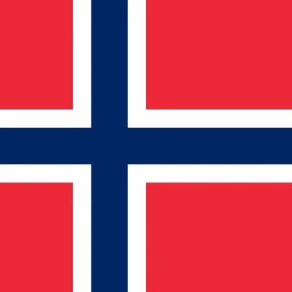 Flag of the Kingdom of Norway [Square Flag]