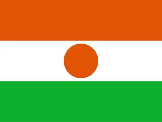 Flag of the NE Republic of the Niger 