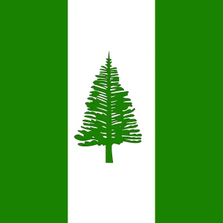 Flag of the Territory of Norfolk Island [Square Flag]