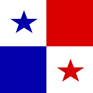 Flag of the Republic of Panamá [Square Flag]