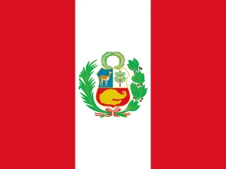 Flag of the Peru State 