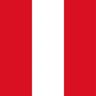 Flag of the Republic of Perú [Square Flag]