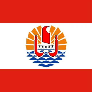 Flag of the French Polynesia [Square Flag]