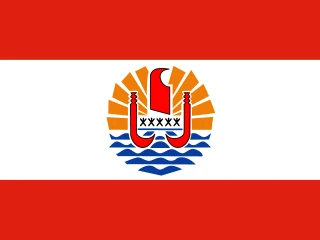 Flag of the PF French Polynesia 