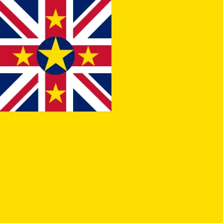 Flag of the Niue [Square Flag]