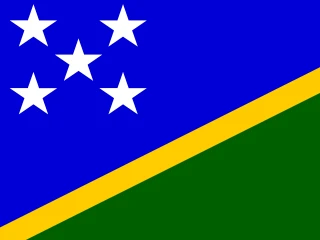 Flag of the SB Solomon Islands 