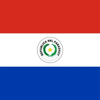 Flag of the Republic of Paraguay [Square Flag]