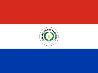 Flag of the PY Republic of Paraguay 