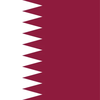 Flag of the State of Qatar [Square Flag]