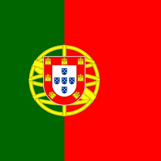 Flag of the Portuguese Republic [Square Flag]