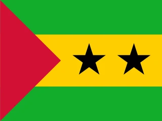 Flag of the ST Democratic Republic of São Tomé and Príncipee 