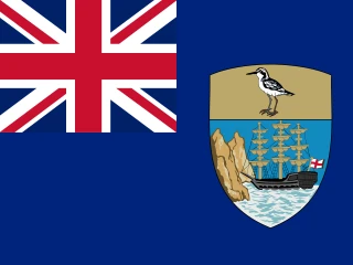 Flag of the SH Saint Helena 