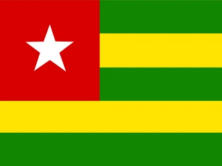 Flag of the TG Togolese Republic 