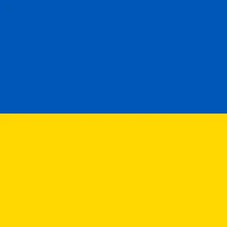 Flag of the Ukraine [Square Flag]