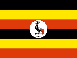 Flag of the UG Republic of Uganda 