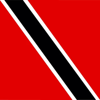 Flag of the Republic of Trinidad and Tobago [Square Flag]