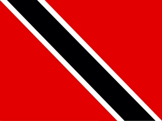 Flag of the TT Republic of Trinidad and Tobago 