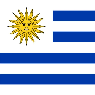 Flag of the Oriental Republic of Uruguay [Square Flag]