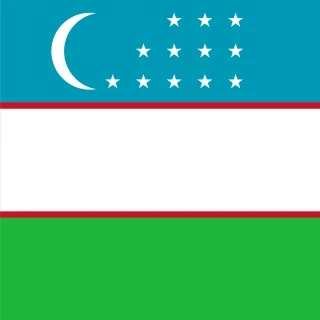 Flag of the Kingdom of Uzbekistan [Square Flag]