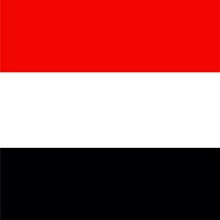 Flag of the Republic of Yemen [Square Flag]