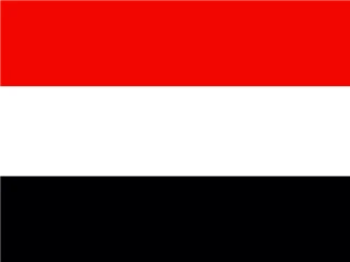 Flag of the YE Republic of Yemen 