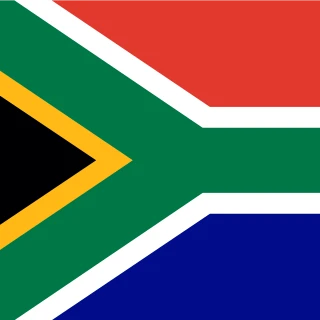 Flag of the Republic of South Africa [Square Flag]