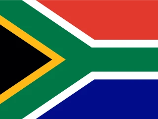 Flag of the ZA Republic of South Africa 