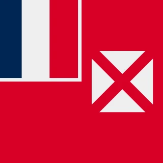 Flag of the Territory of the Wallis and Futuna Islands [Square Flag]