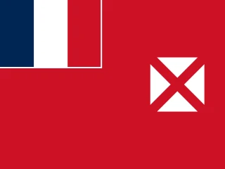 Flag of the WF Territory of the Wallis and Futuna Islands 