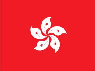 HK Hongkong. Hongkong Flag