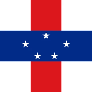 Netherlands Antilles. Square Flag