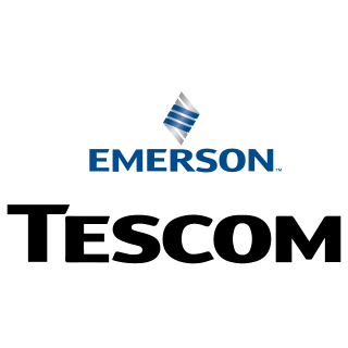 Emerson Tescom. Logo