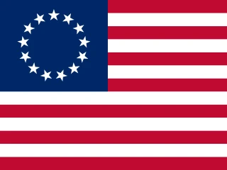 US Betsy Ross. Betsy Ross Flag