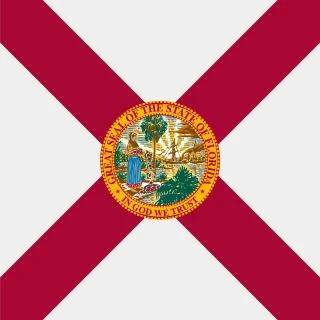 Florida. Square Flag