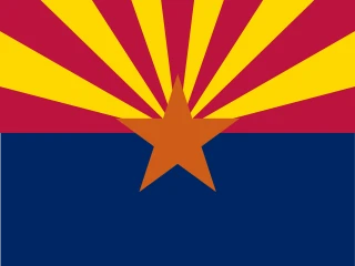 US-AZ Arizona. Arizona Flag