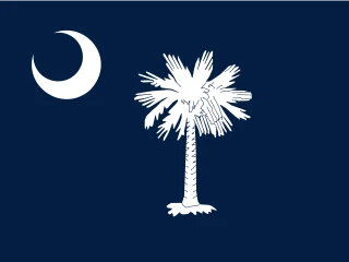 US-SC South Carolina. South Carolina Flag