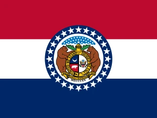 US-MO Missouri. Missouri Flag