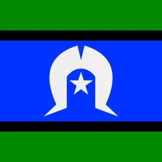 Torres Strait Islanders. Square Flag