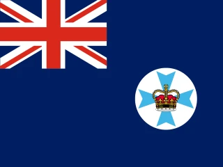 AU-QLD Queensland. Queensland Flag