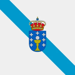 Galicia (Spain). Square Flag