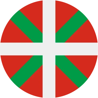 Basque Country. Circle, Rounded Flag