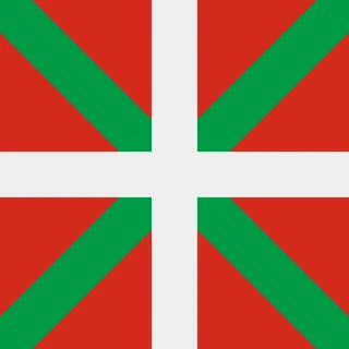 Basque Country. Square Flag